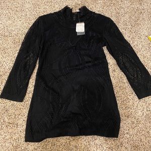 Free People Sheer Lace Top